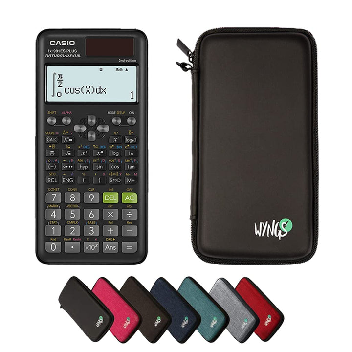 CALCUSO Sparpaket: Casio FX-991ES Plus 2nd Edition technisch-wissenschaftlicher Taschenrechner + WYN