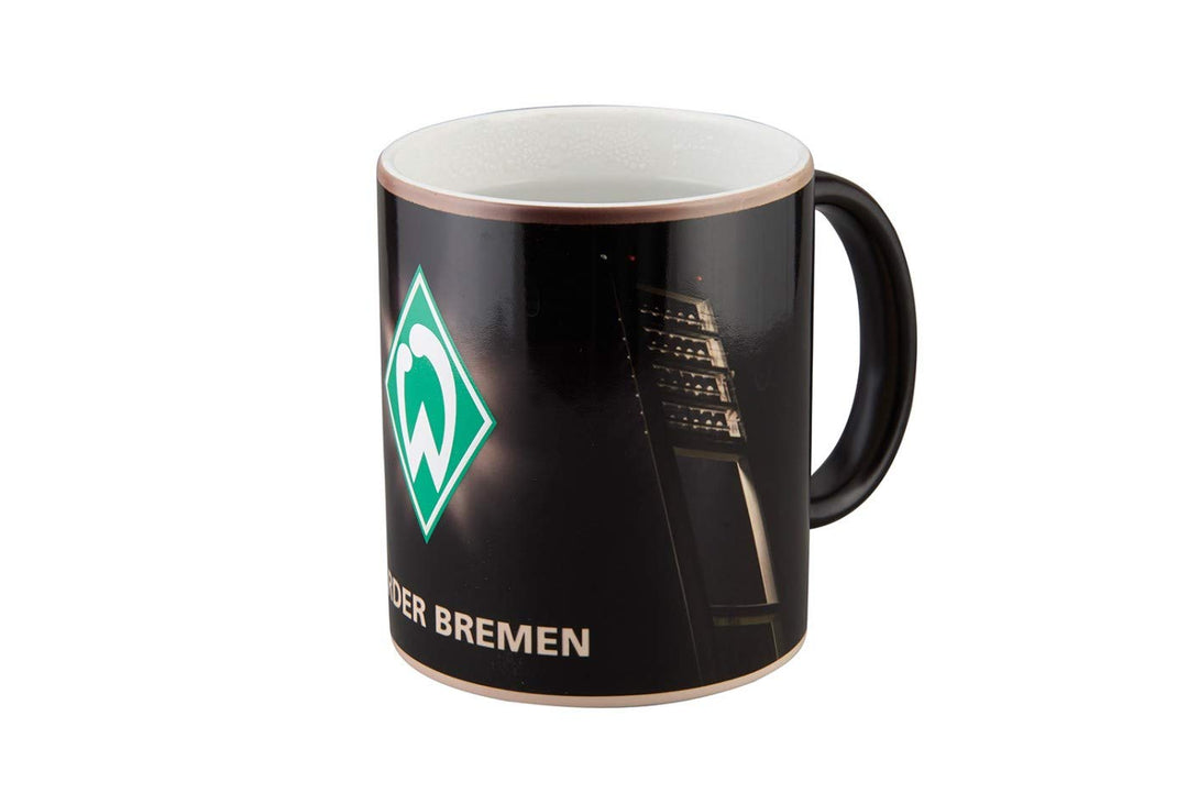 Werder Bremen SV Tasse Becher Magic Mug ** Flutlichtmast **