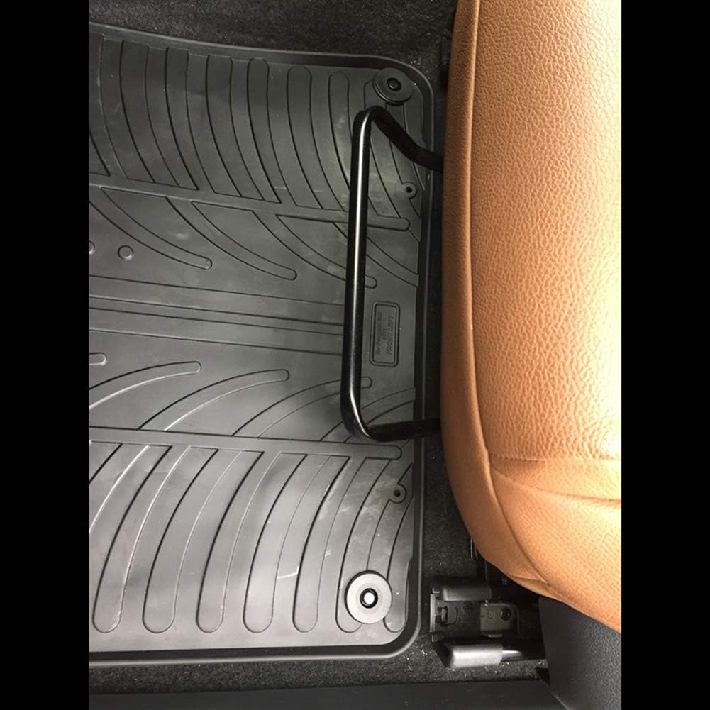 Gledring Satz Gummimatten kompatibel mit Peugeot 508 2011-2018 (T Profil 4-teilig + Montage-Clips) F