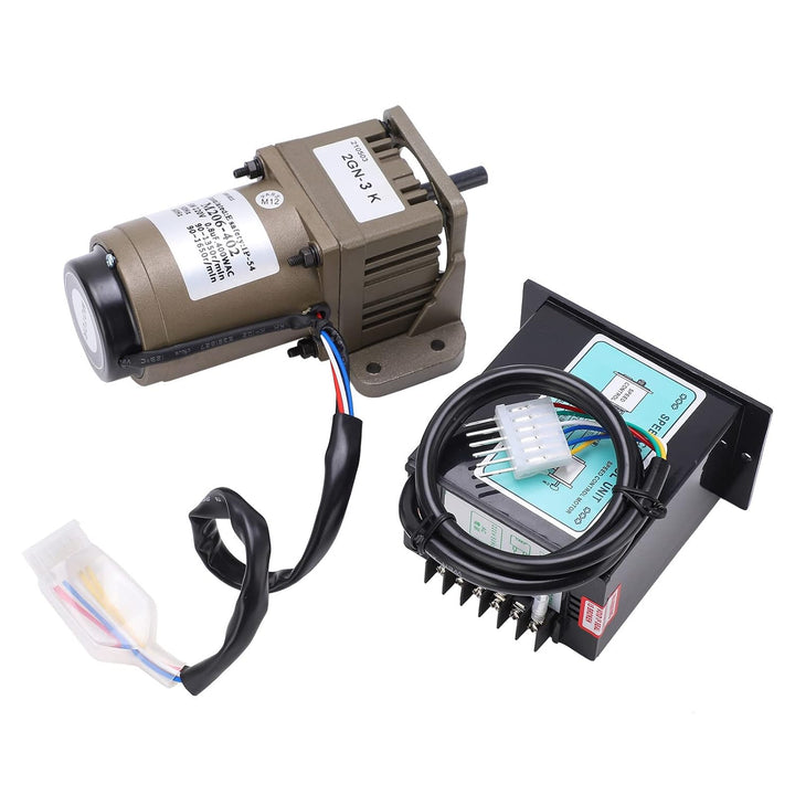 Elektrischer Getriebemotor, AC 220V 6W Einphasen-Asynchrongetriebemotor Verzögerung einstellbare Dre