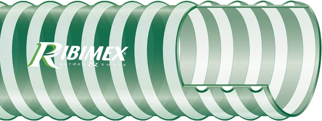 Ringed pvc hose ø 38 Einheitsgrösse Grün, Einheitsgrösse Grün