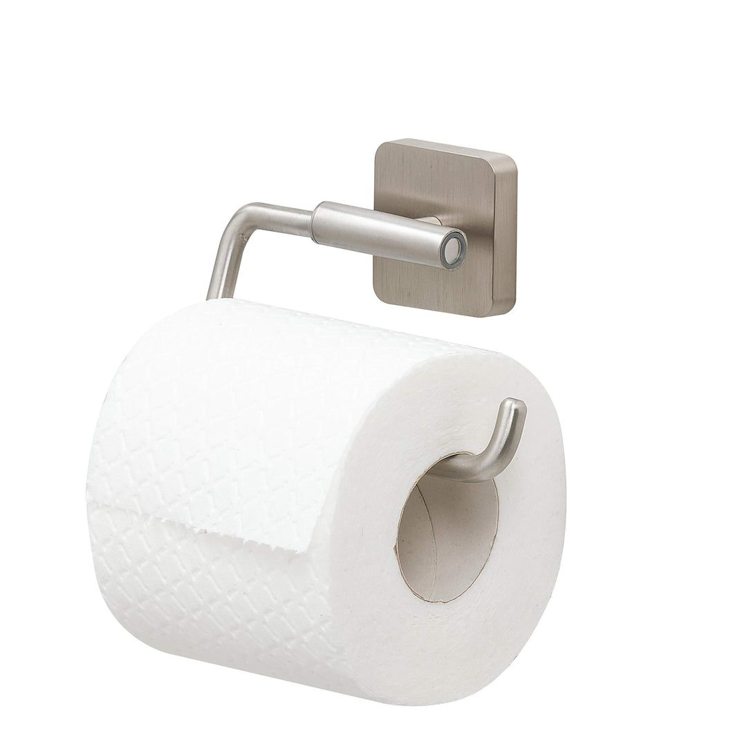 Tiger Onu Toilettenpapierhalter ohne Deckel, Edelstahl gebürstet, 13 x 8,8 x 3,5 cm Edelstahl Gebürs