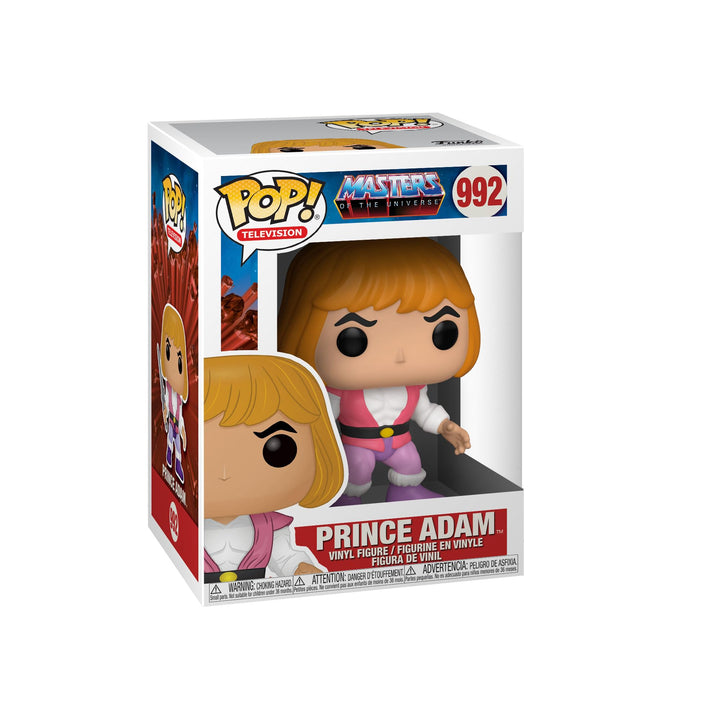 Funko Pop! Animation: Masters of The Universe-Prince Adam - Vinyl-Sammelfigur - Geschenkidee - Offiz