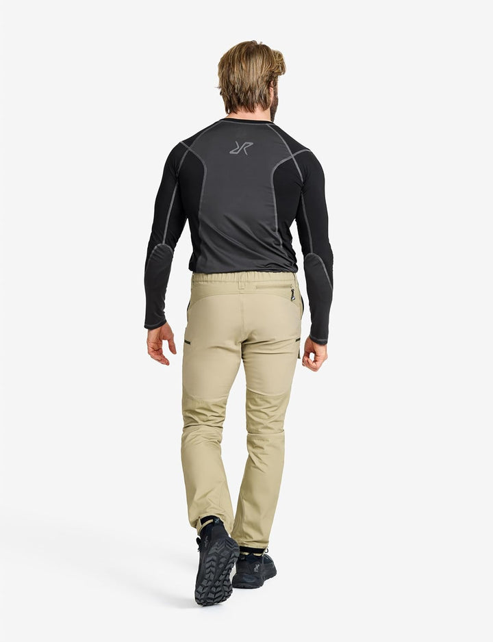 RevolutionRace Herren Nordwand Pants, Hose zum Wandern und für viele Outdoor-Aktivitäten S Khaki, S