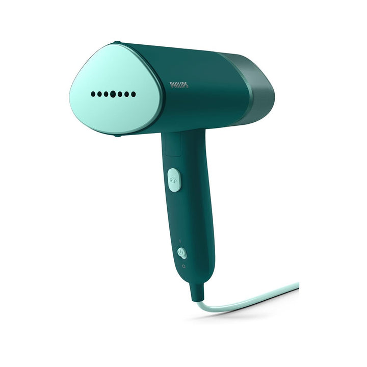 Philips Tragbarer Dampfgarer, Serie 3000-1000W, Dampf 20g/min, Abnehmbarer Wassertank 120ml, Metallp