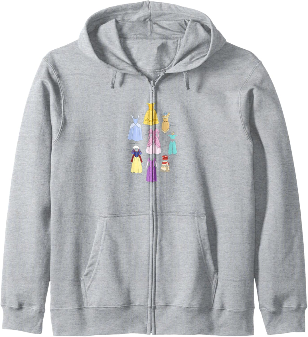 Disney Princess Textbook Dresses Kapuzenjacke