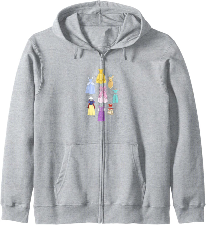 Disney Princess Textbook Dresses Kapuzenjacke