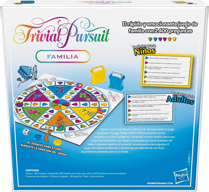Hasbro Gaming - Trivial Pursuit (Spanische Version) (E1921105). Spanien Multi, Spanien Multi