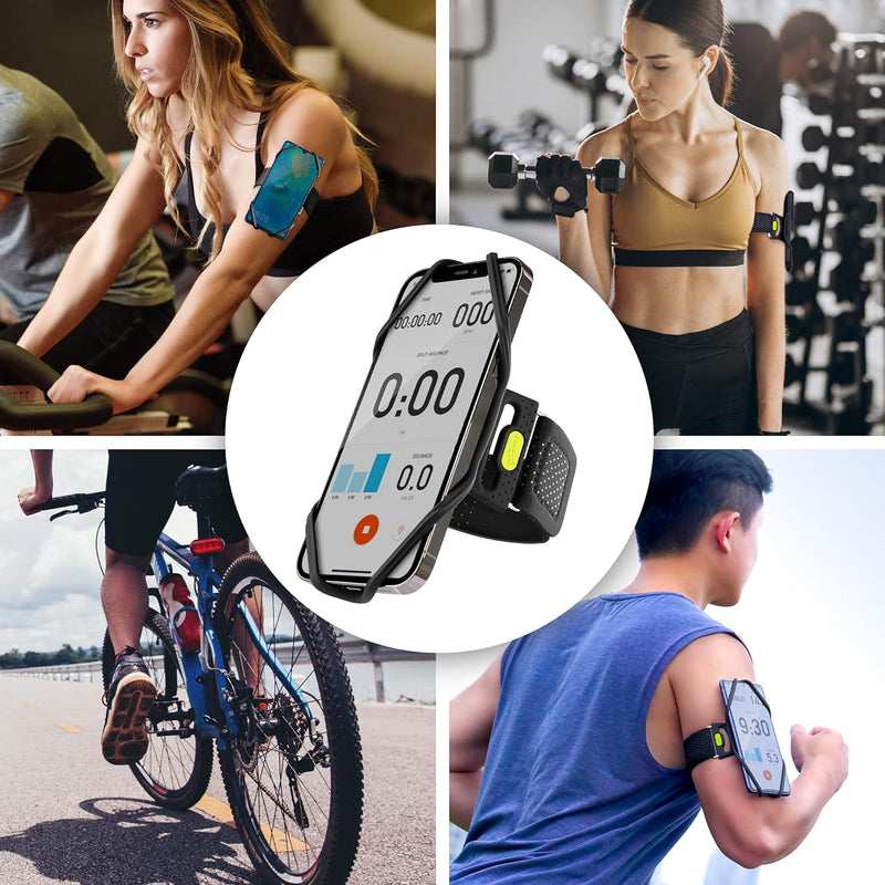 BONE Handytasche Sport zum Joggen 2, Universal Handy Joggen Zubehör, Handy Armband Joggen Leicht Han