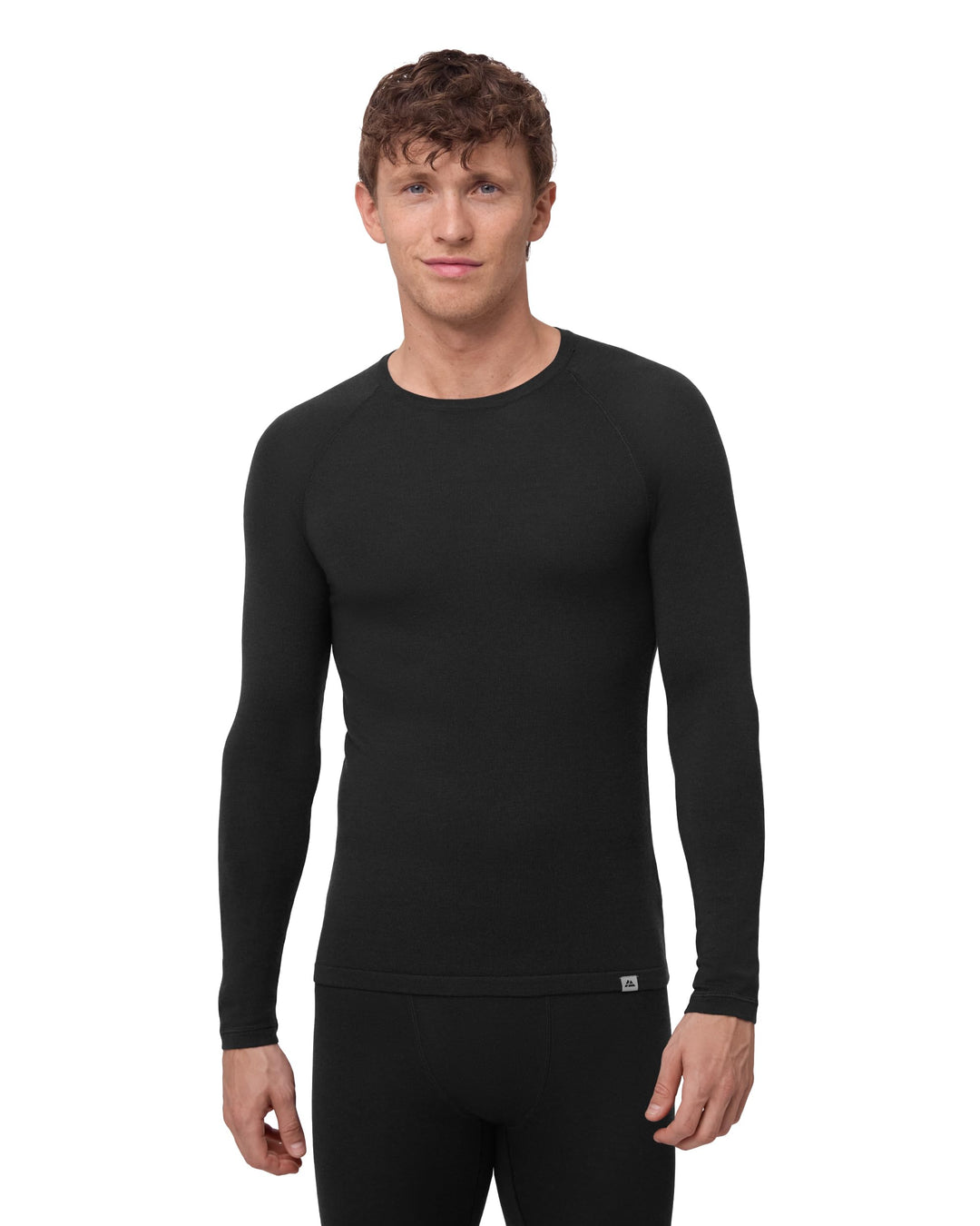 DANISH ENDURANCE Merino Langarm Shirt Herren, Premium Thermounterwäsche, Skiunterwäsche, Temperaturr