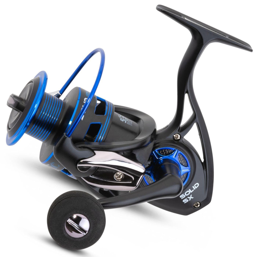 Aquantic Solid SX, Seemannsrolle in 4 Grössen, Gehäuse aus Aluminium, Kugellager 5+1, Griff aus Edel