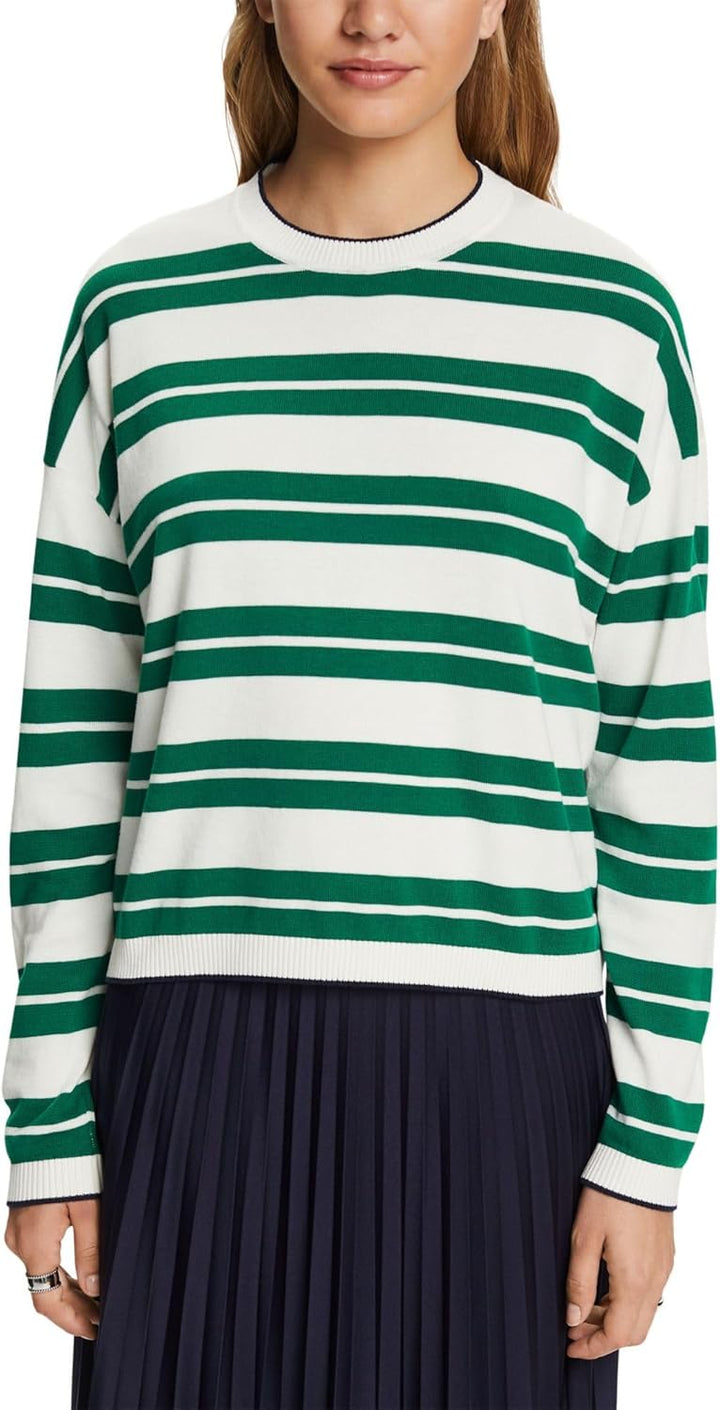 Esprit Damen 073ee1i301 Pullover XXS 302/Dark Green 3, XXS 302/Dark Green 3