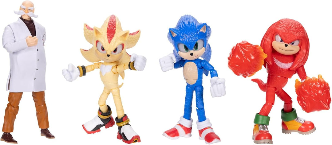 Sonic The Hedgehog Sonic 3 Movie Sonic mit Smaragd-Accessoire, Spielzeugfigur von Jakks Pacific, 13
