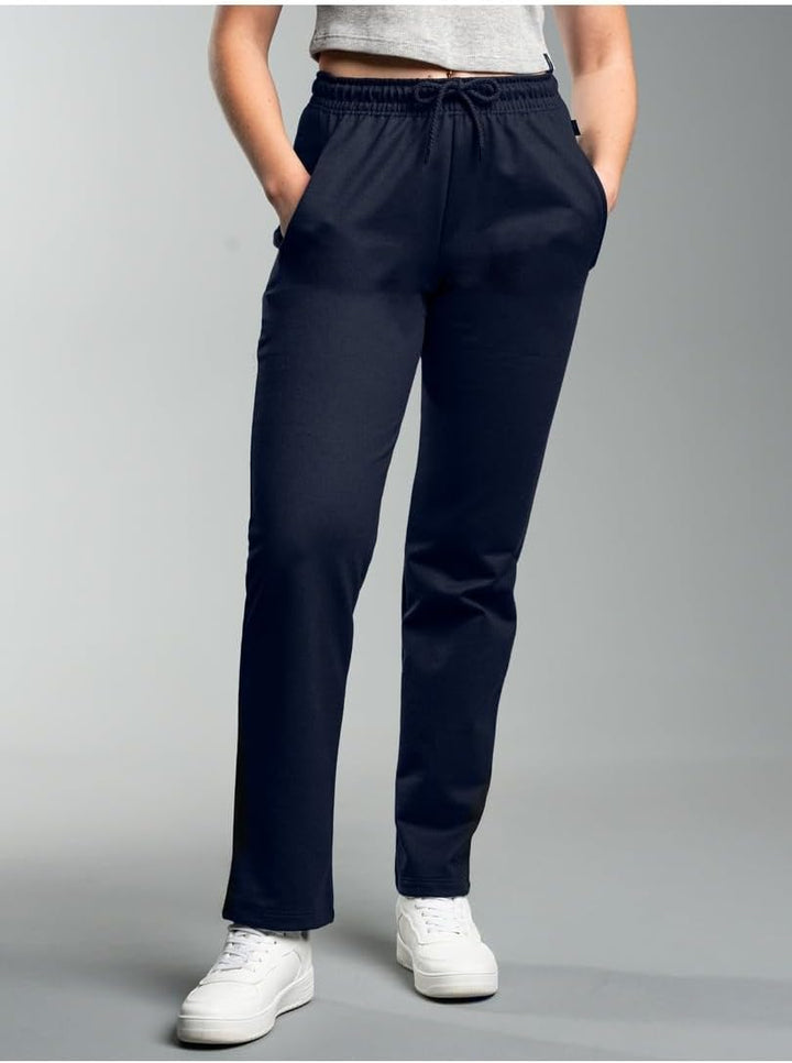 Trigema Damen Freizeithose aus Sweat-Qualität, Navy