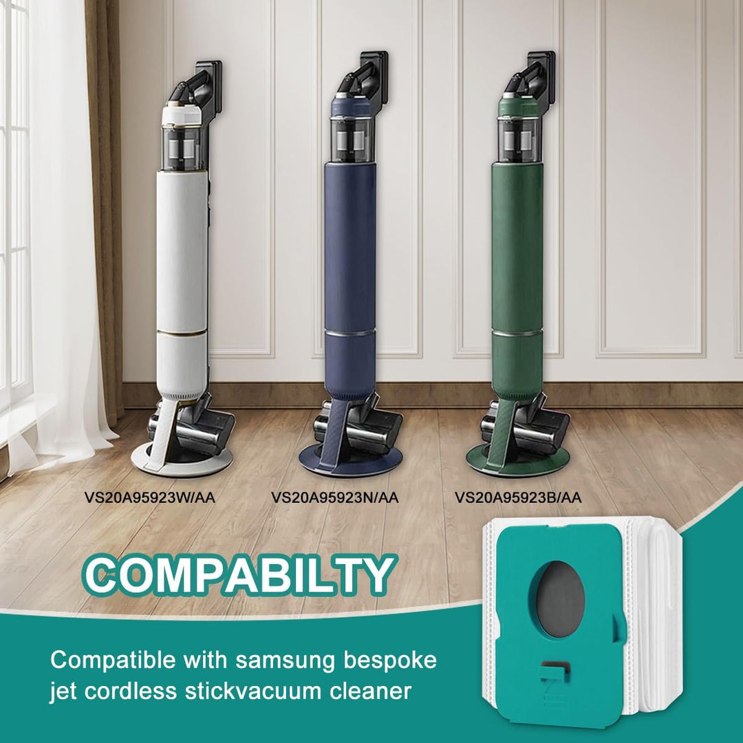 10 Stück für Samsung Bespoke Jet VCA-ADB95 Staubbeutel-Staubsauger-Set, für Samsung -Schmutzbeutel,