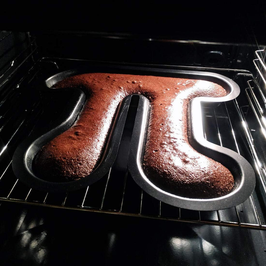 getDigital Pi Kuchenform - Metall-Backform mit Antihaft-Beschichtung für Nerds, Naturwissenschaftler