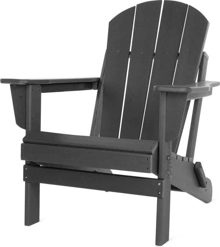 normani Original Adirondack Stuhl - Klappbarer Gartenstuhl in Holzoptik - Gemütlicher Gartensessel a