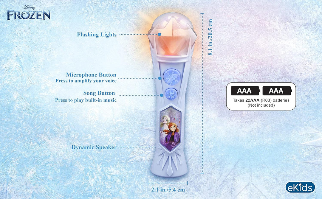 Disney - Frozen Magical Mitsingen Mikrofon und MP3 Karaoke