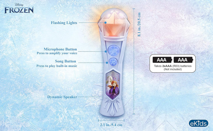 Disney - Frozen Magical Mitsingen Mikrofon und MP3 Karaoke