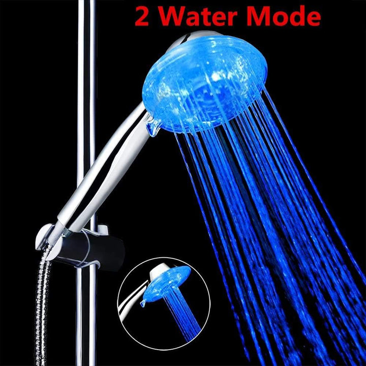 Led Duschkopf mit Farbwechsel, Duschkopf Led Farbwechsel Temperatur, Dusche Abs Beschichtungsmateria