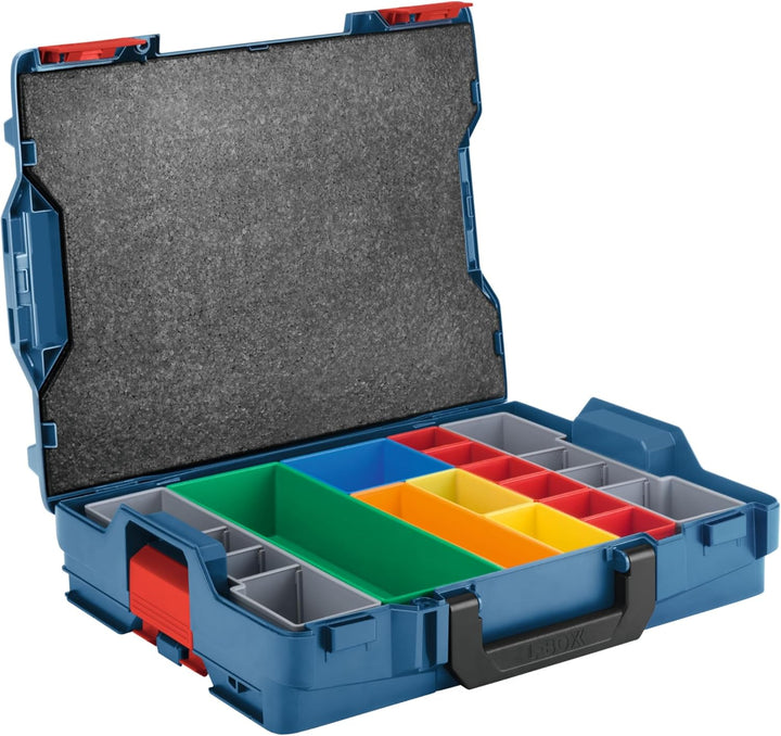 Bosch Professional L-BOXX 102 + 13-tlg.-Einsatzbox-Set für L-BOXX 102, 1600A016NA