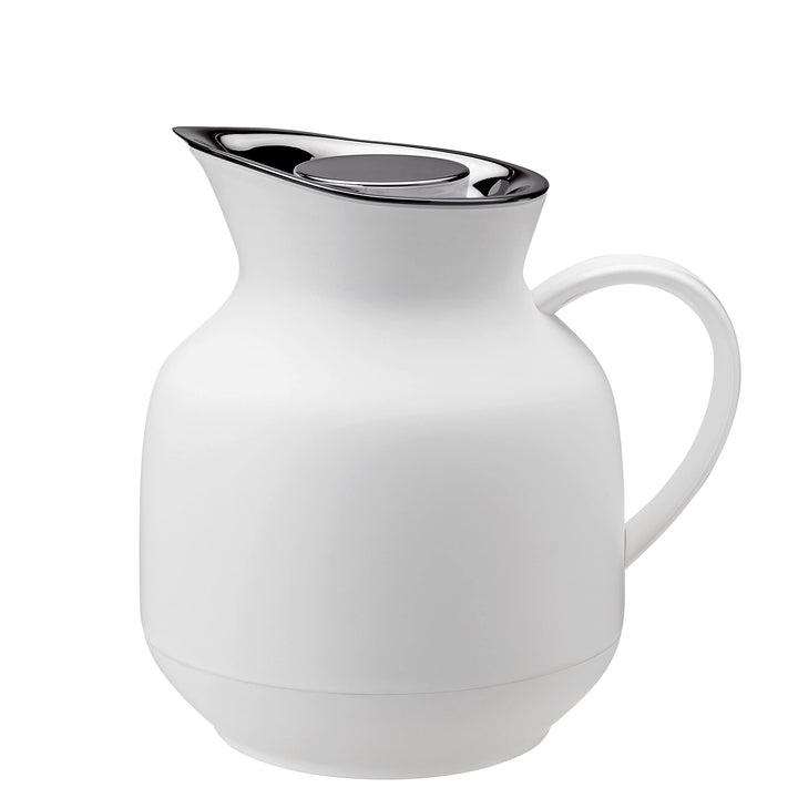 Stelton Isolierkanne Amphora - Teekanne, Thermoskanne, Thermosflasche - 1-Liter-Kunststoffkanne mit