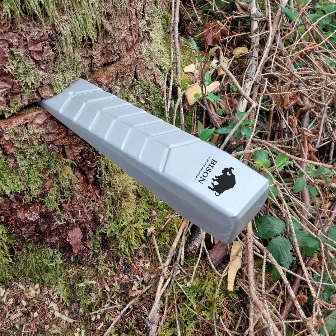 Bison Sicherheits-Fällkeil Aluminium 1050 g, 11-08-900009 Alu-Spaltkeil 1050g, Alu-Spaltkeil 1050g