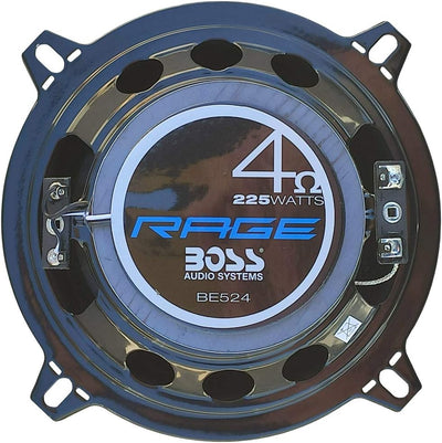 2 Lautsprecher kompatibel mit BOSS Audio Systems BE524 BE 524 4 Wege koaxialkabel 5,25" 13,00 cm 130