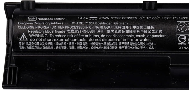 Swark Laptop KI04 Akku Kompatibel mit HP 800049-001 KI04 800050-001 800010-421 800009-421 HSTNN-LB6R