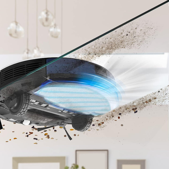 Chuancheng 50 Stück Wischtuch-Zubehör für Ecovacs Deebot Ozmo N8 Pro +/ T8 Max/ T9 AIVI/ T8 +/ N8Pro