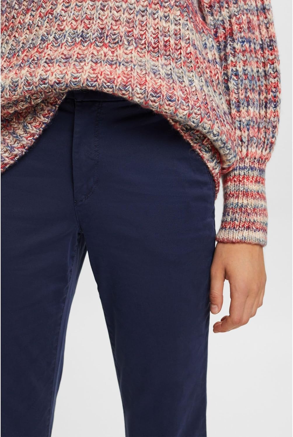 ESPRIT Damen Hose 30W / 30L 405/Dark Blue, 30W / 30L 405/Dark Blue
