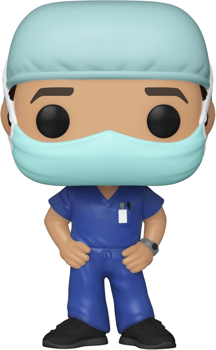 Funko Pop! Heroes: Front Line Worker-Male #1 - Vinyl-Sammelfigur - Geschenkidee - Offizielle Handels