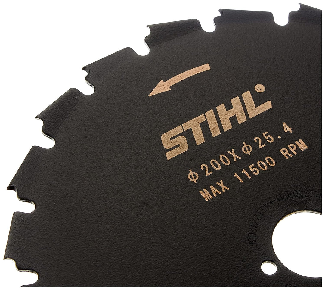 STIHL 41127134203 Meisselzahn-Sägeblatt aus Hartmetall 22 Zähne, Durchmesser: 20cm