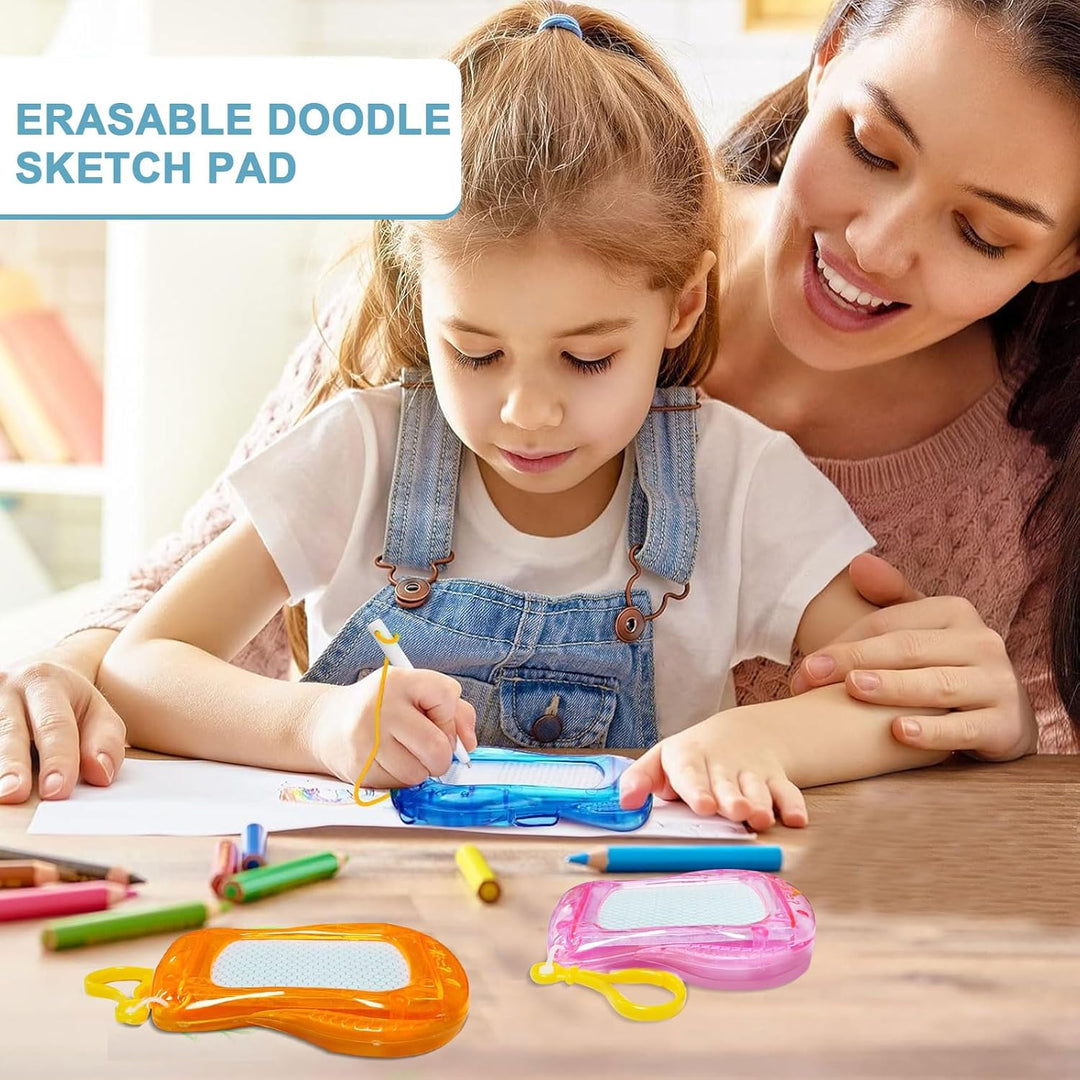 Mini Maltafel Zaubertafel, 18PCS Mini Zaubertafel Kinder, Magnetische Maltafel, Mitgebsel Kindergebu