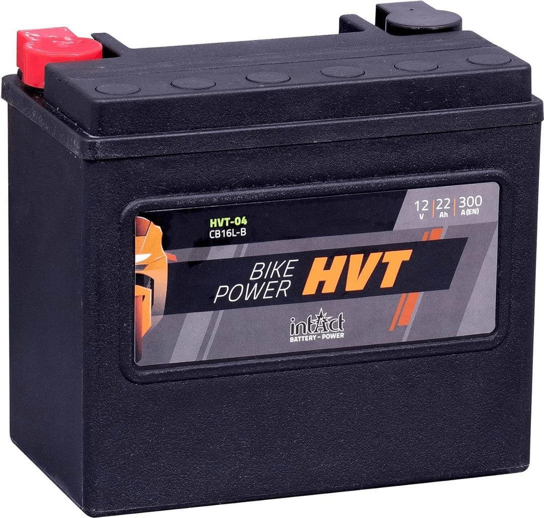 intAct - HVT MOTORRADBATTERIE | Batterie für Roller, Motorrad etc.. Wartungsfreier &amp; auslaufsicherer