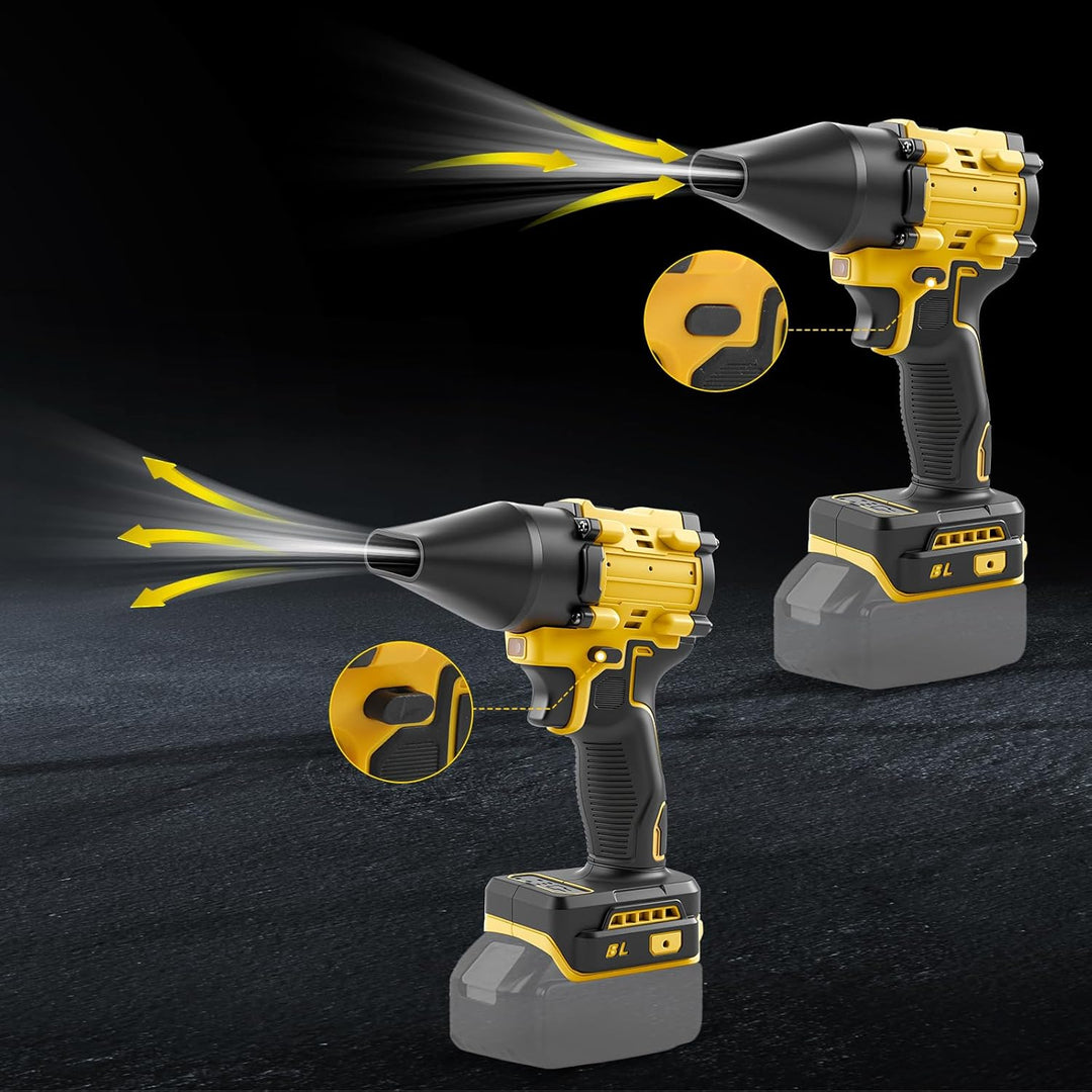 Kabelloses Gebläse &amp; Handstaubsauger 2-in-1 für Dewalt 20V Akku (KEIN Akku) | 150W bürstenloser Druc