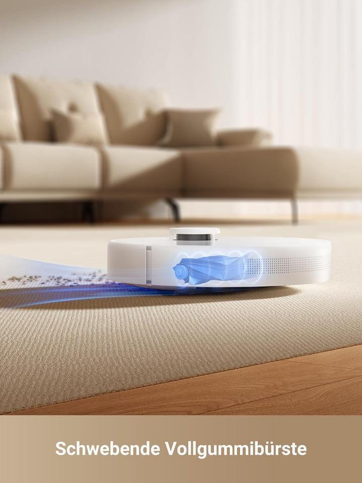 dreame D10 Plus Gen 2 Saugroboter mit Wischfunktion, Automatischer Staubentleerung, Speichert bis zu
