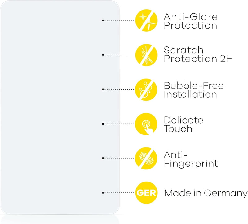 upscreen Entspiegelungs-Schutzfolie für Lenovo ThinkPad X1 Yoga (6. Gen.) Displayschutz-Folie Matt [