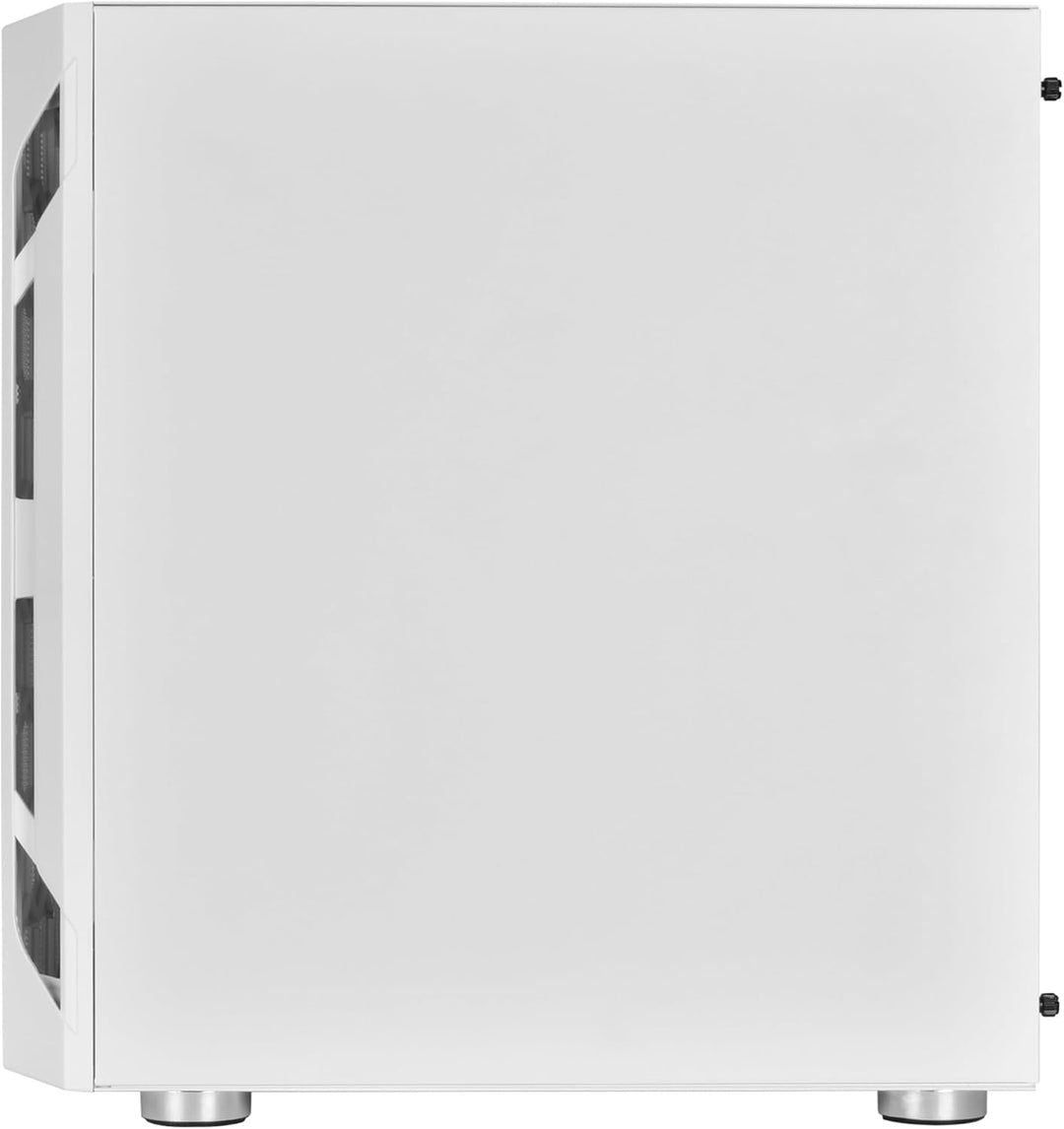 Silverstone SST-FAH1MW-G - Fara H1M Micro-ATX Gaming Computer Chassis, Weiss