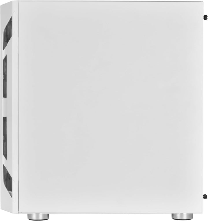 Silverstone SST-FAH1MW-G - Fara H1M Micro-ATX Gaming Computer Chassis, Weiss