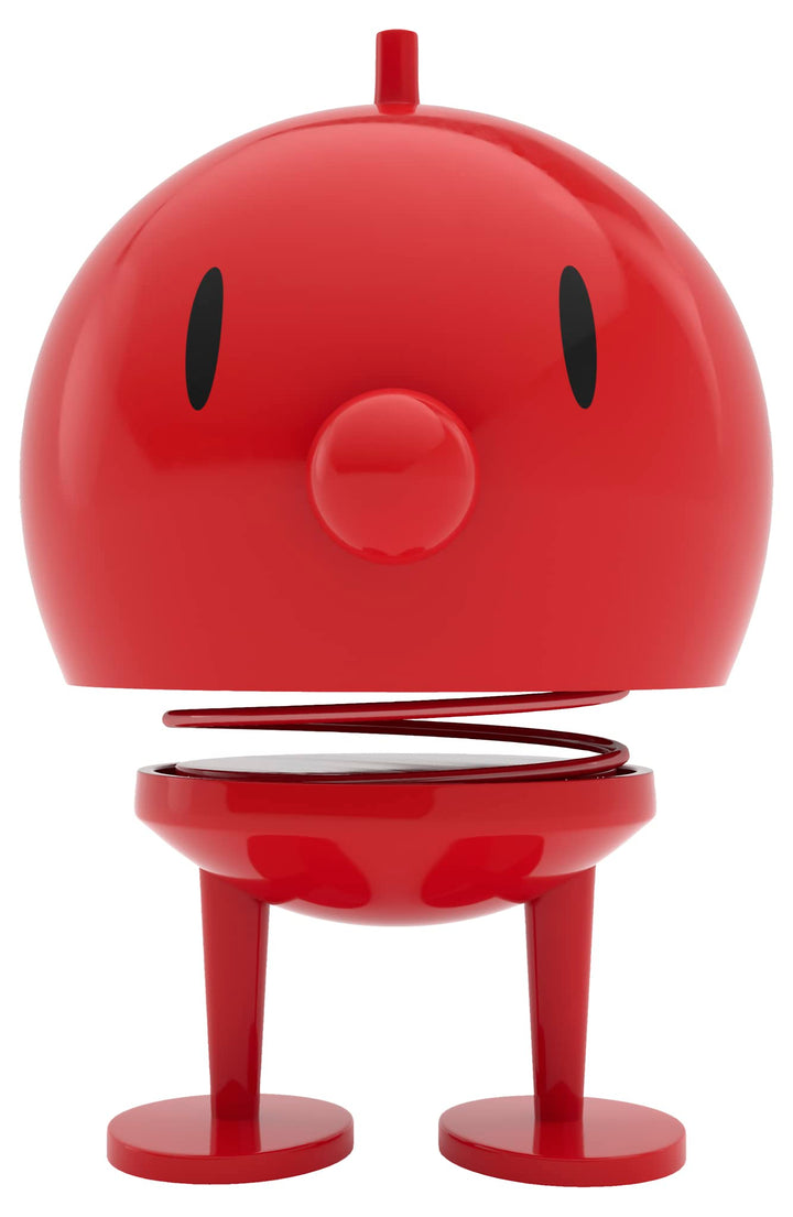 Hoptimist - Skandinavisches Design - Classic X-Large Bumble - Höhe: 23 cm - Rot - Deko - Geschenkide