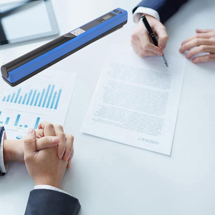 Hyuduo Tragbarer Tragbarer Scanner 900DPI -Scanner von A4 -Dokumenten mit Hoher Geschwindigkeit für