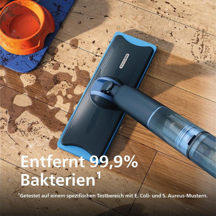 Philips OneUp 5000 Serie Elektrischer Wischmopp - 2X sauberere Böden², 2X schnelleres Wischen, Zwei