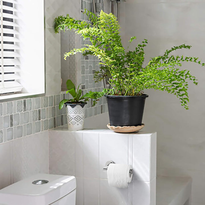 HITSLAM Toilettenpapierhalter, WC Edelstahl Klopapierhalter für Küche und Badzimmer Toilette Toilett