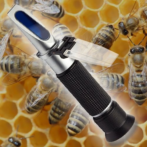 Imker Refraktometer Honig Marmelade Konfitüre Zucker Brix Honey R03