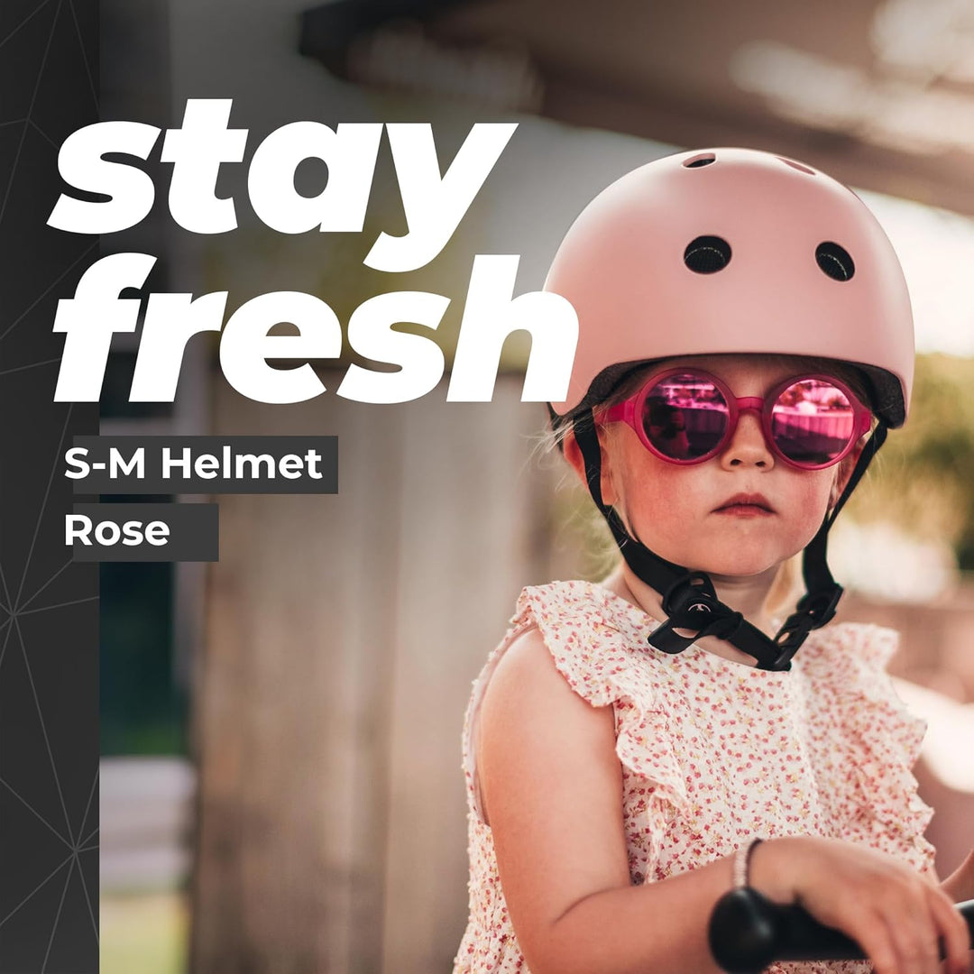 Scoot & Ride, S - M Size Kids Helmet Rose, Rose