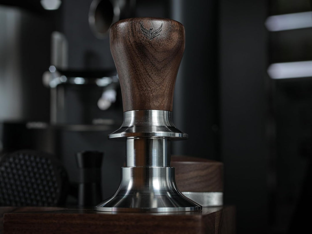 58mm Kaffeetamper – Espresso Tamper für 58mm Siebträger (E61, Gaggia, Rocket) – kalibriert, selbstni
