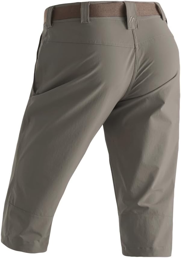 Maier Sports Inara Slim 3/4, Damen Wanderhose, Wasserabweisende Dreiviertelhose für Trekking und Hik