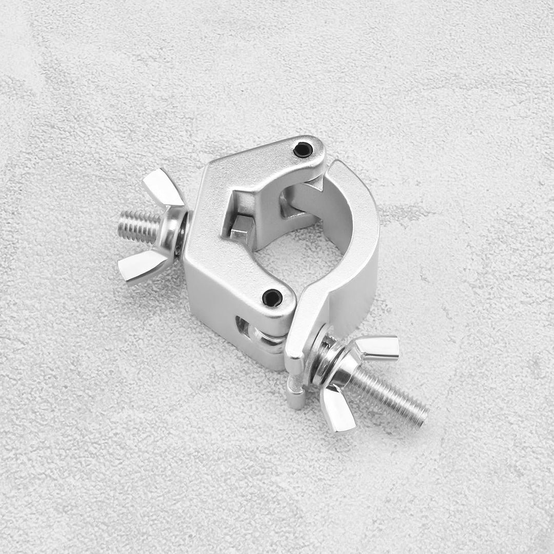 Create idea 4 Stück Haken aus Aluminiumlegierung Truss-Hakenklemme O-Klemme Halber Haken Bühnenlicht