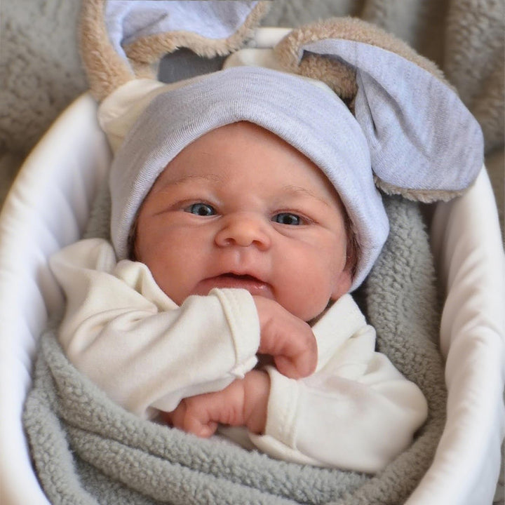 Zero pam Reborn Puppe Lebensecht 42 cm Silikon Baby Puppen Wie Echt Realistisch Newborn Babys Puppe